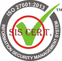 ISO 27001:2013 certified – Information Security Management System (SIS CERT)