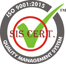 ISO 9001:2015 certified – Quality Management System (SIS CERT)